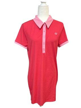 Juicy Couture Pink Shirt Dress XL 39” Bust 36” Length NWT Y2K